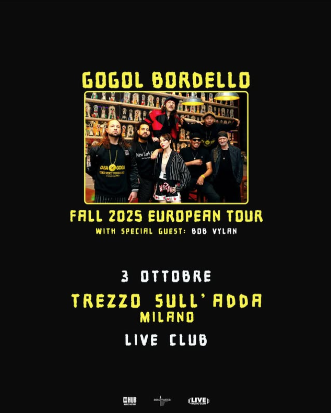 Featured image for “I Gogol Bordello sono pronti a far saltare il Live Club il 3 Ottobre!”